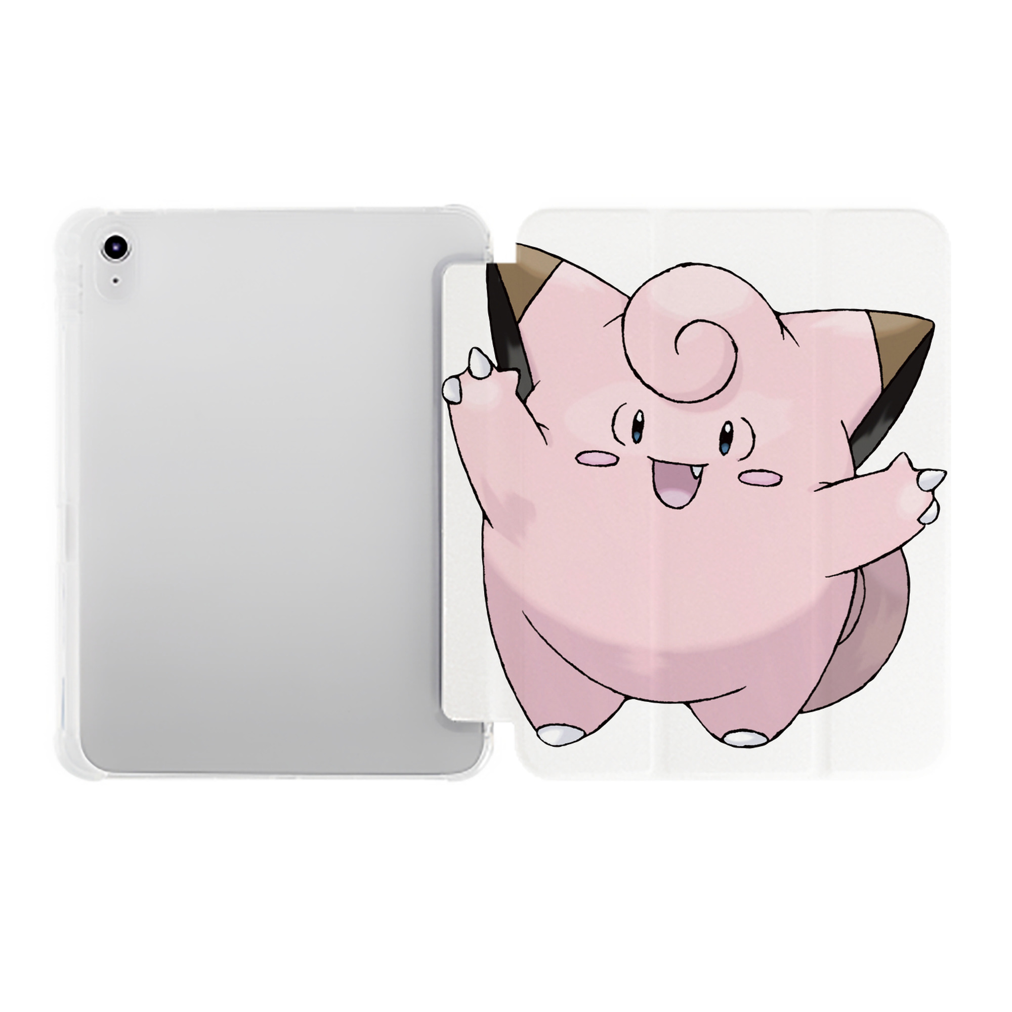 （画像用） ポケットモンスター Pokémon IPad ケース ペン収納付き 三つ折りスタンド PUレザー×シリコン 対応機種9.5/10.5/10.9インチ